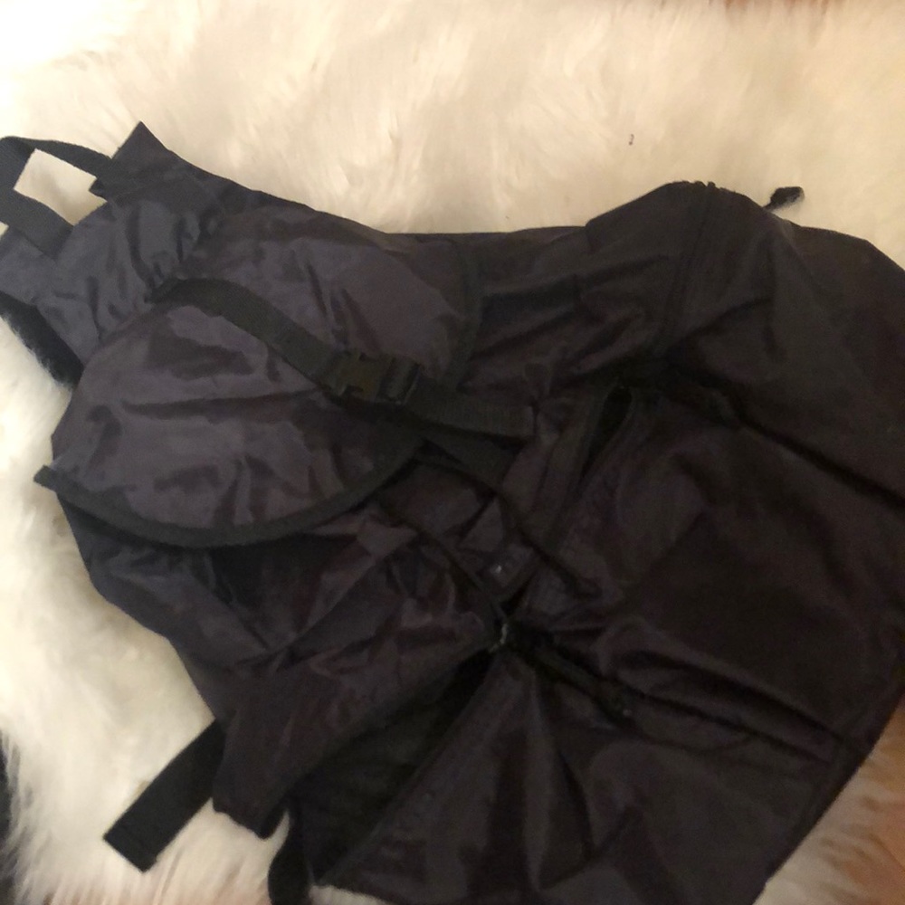 Black casual bookbag
